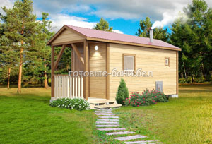 Просторная с крыльцом