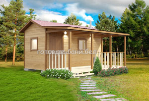 Просторная с террасой