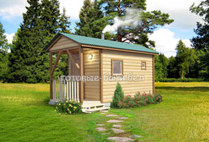 Дачница с крыльцом