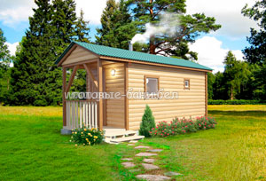 Просторная с крыльцом